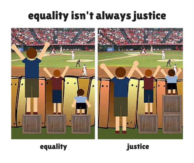 equality v justice